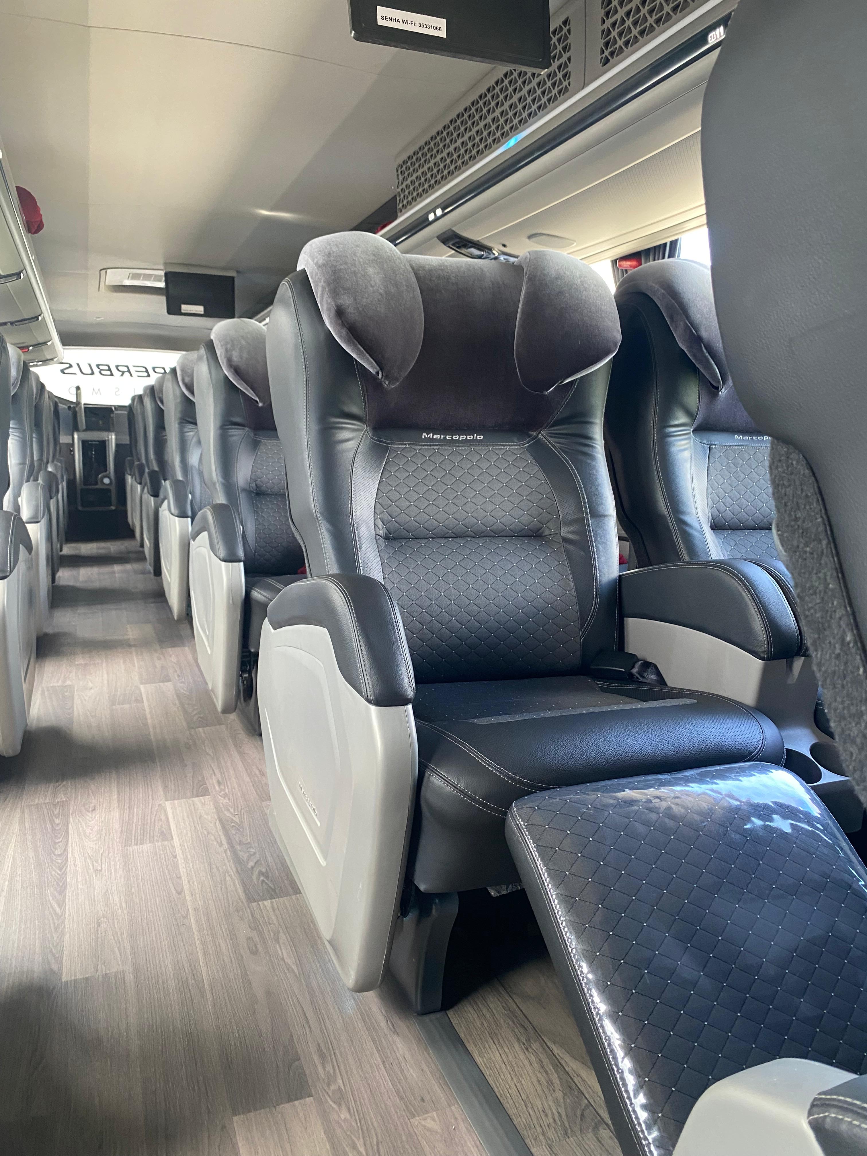 Poltronas premium SuperBus